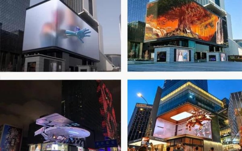 Màn Hình LED 3D – Kỷ Nguyên Mới Của Quảng Cáo Hiện Đại Đỉnh Cao Hiện Nay