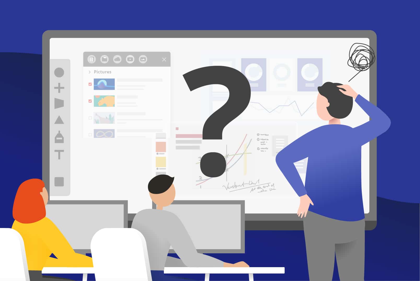 Các lỗi thường gặp trên màn hình tương tác và cách khắc phục