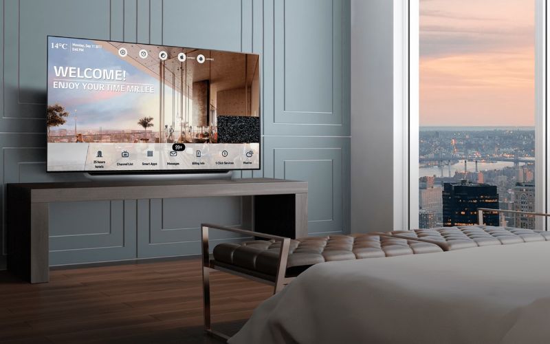 Giải pháp màn hình hotel TV mang đến trải nghiệm khách sạn đẳng cấp