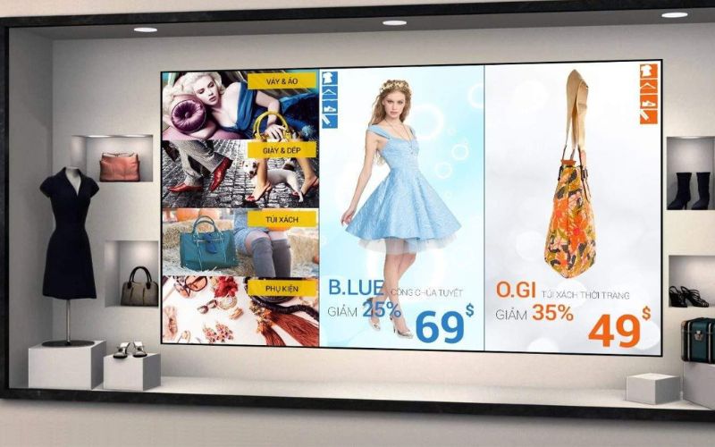 Ảnh: Lợi ích kinh tế từ màn hình ghép quảng cáo