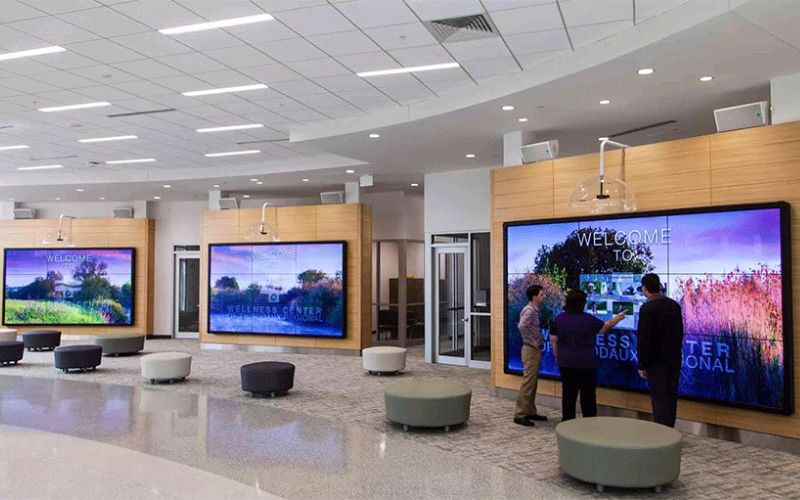 Ảnh: Các loại màn hình ghép quảng cáo