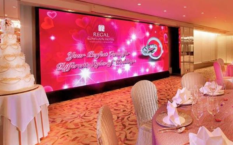 Ảnh: Các lưu ý cần tránh khi sử dụng màn hình LED sân khấu tiệc cưới