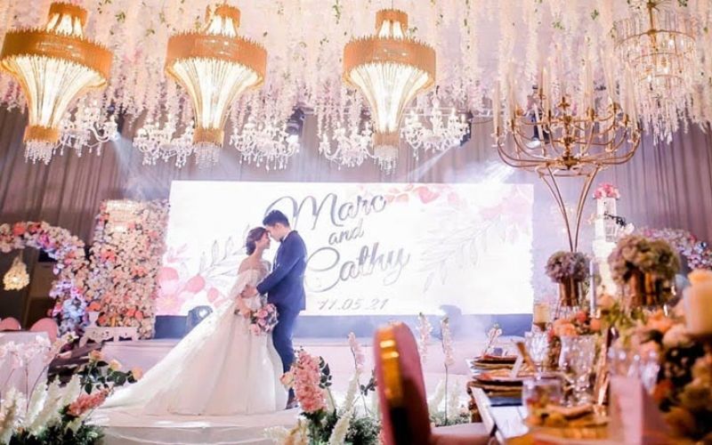 Ảnh: Tiêu chí chọn mua màn hình LED sân khấu tiệc cưới