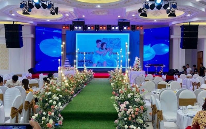 Ảnh: Vai trò của màn hình LED sân khấu tiệc cưới