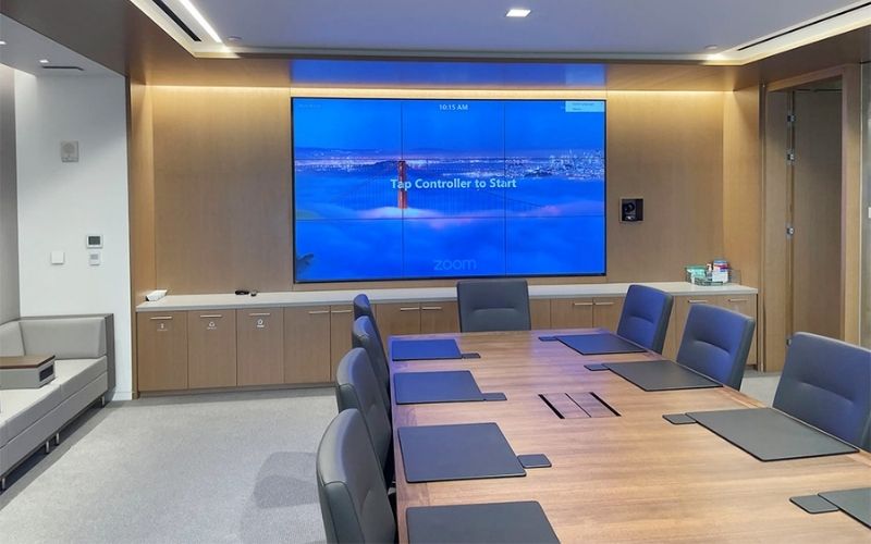 Ảnh: Các mức giá trung bình của màn hình ghép theo từng phân khúc