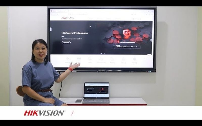 Ảnh: Các tính năng nổi bật của màn hình tương tác Hikvision
