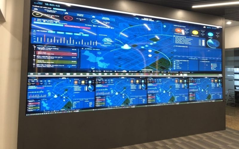 Ảnh: Ứng dụng của màn hình ghép 55 inch trong đời sống