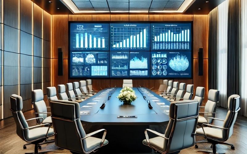 Ảnh: Công nghệ hiển thị trên màn hình ghép 55 inch