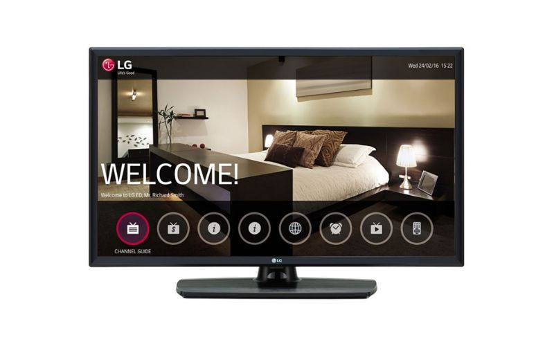 Hotel TV sẽ cho phép quản lí khách sạn có thể gửi đến cho khách hàng những lời chào riêng biệ