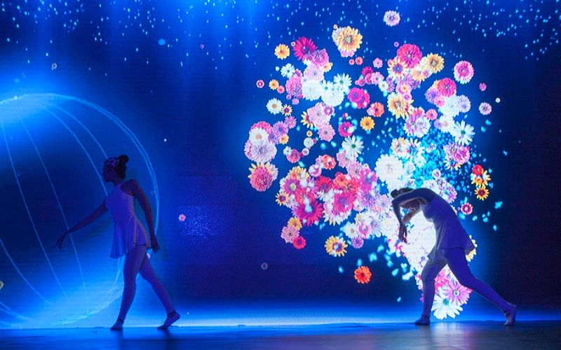 Màn hình LED được sử dụng cho trình diễn sản phẩm trong sự kiện