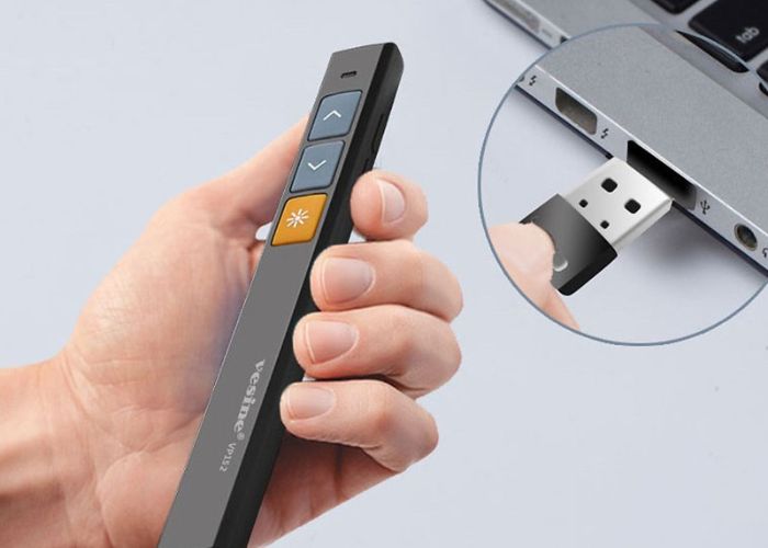 Bút trình chiếu là người bạn thân giúp bạn thực hiện các bài thuyết trình một cách chuyên nghiệp và linh hoạt hơn