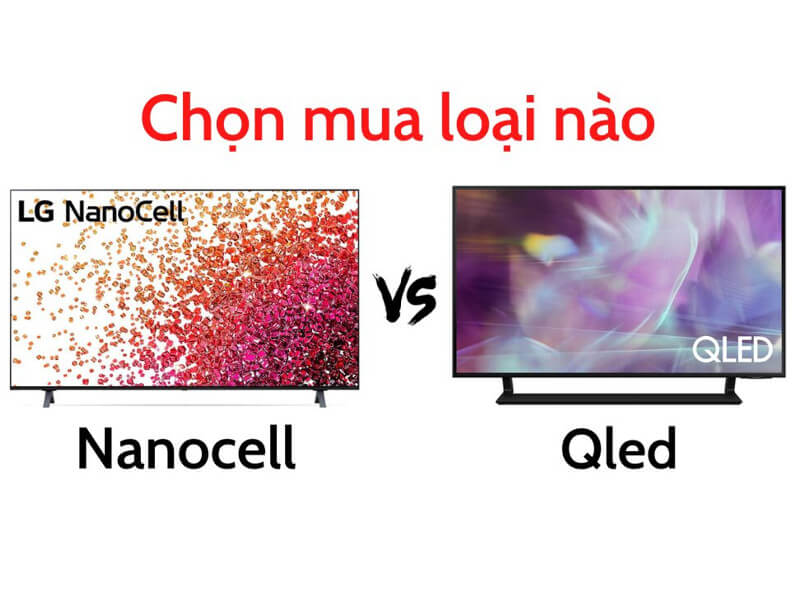 So sánh NanoCell và QLED