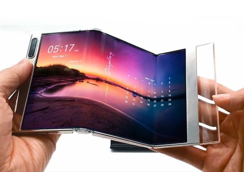 Samsung trình diễn loạt màn hình OLED gập - VnExpress Số hóa