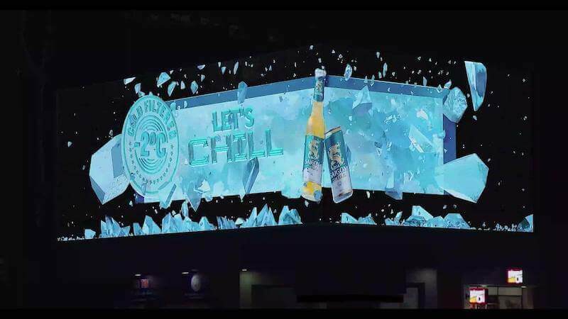 Màn hình LED quảng cáo 3D