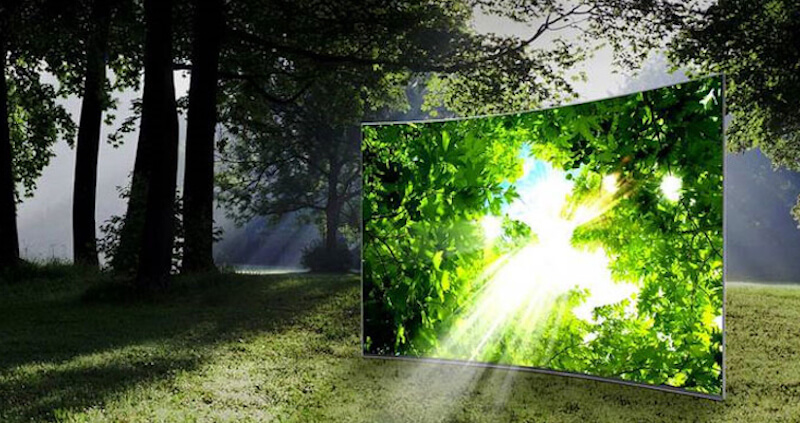 Màn hình chấm lượng tử cho phép hiển thị độ sáng cao hơn so với OLED.